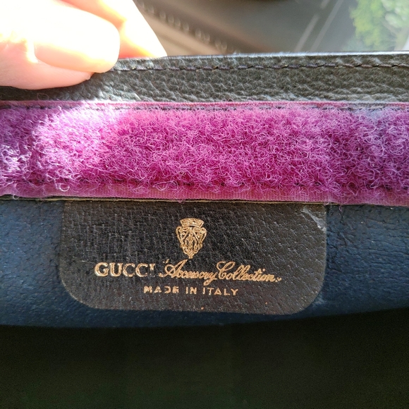 Vintage Gucci 1980s Sherry Clutch Bag - Picture 11 of 12